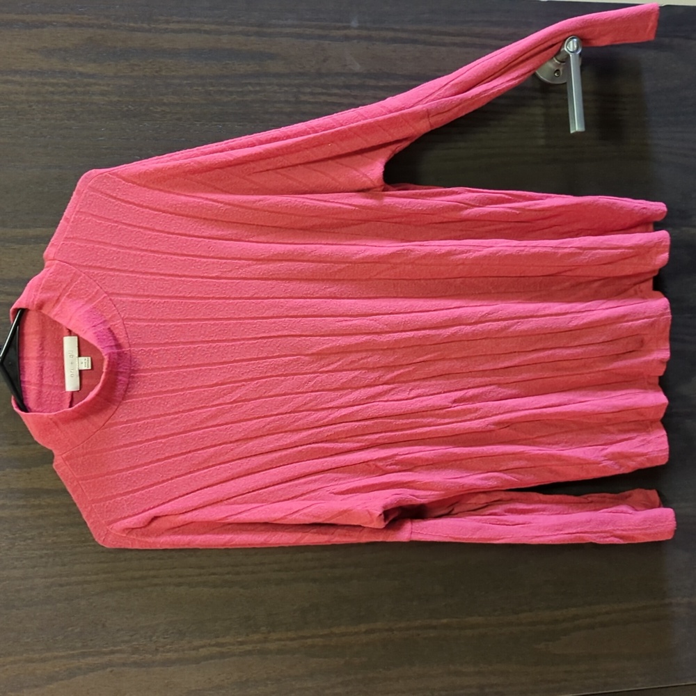 Anthropologie Coral mock neck sweater!